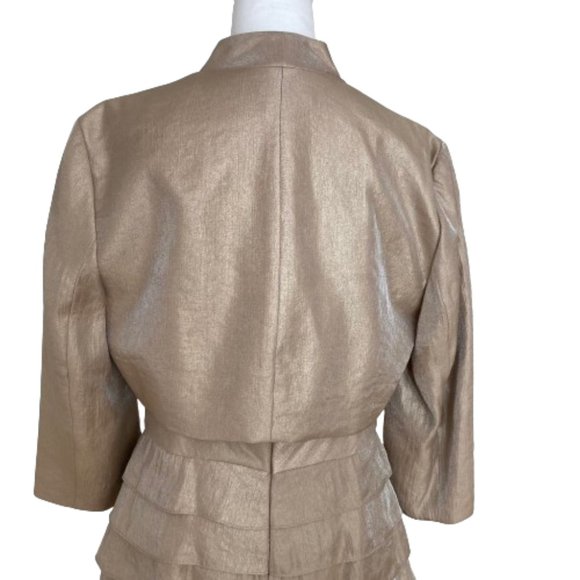 Adrianna Papell NWT Dress SALE! Full Length w/ Jacket  Formal Events, size 12 - Picture 6 of 15